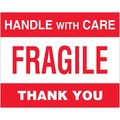 Box Partners 8 x 10 in. Fragile Handle with Care Labels DL1637